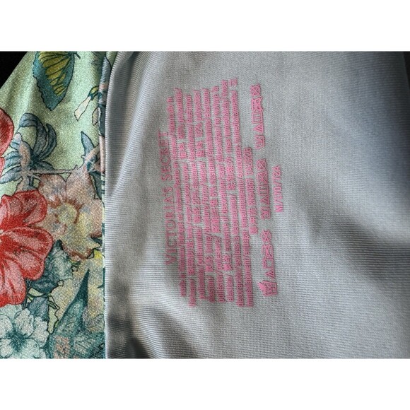 Victoria Secret Floral Butterfly - Wrap Longline Bikini Top (S) & Bottoms (M) - Picture 7 of 7